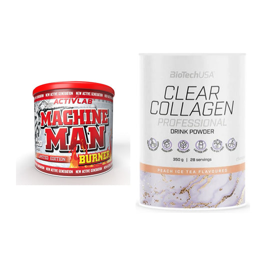 Diät-Duo: Activlab Machine Man Burner + BioTech Clear Collagen – alle enthaltenen Artikel