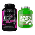 Diät-Duo: Stacker2 Black Burn Fatburner + Scitec Whey Isolate – alle enthaltenen Artikel
