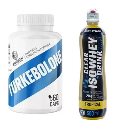 Diät-Duo: Swedish Supplements + Body Attack Clear Iso Whey – alle enthaltenen Artikel
