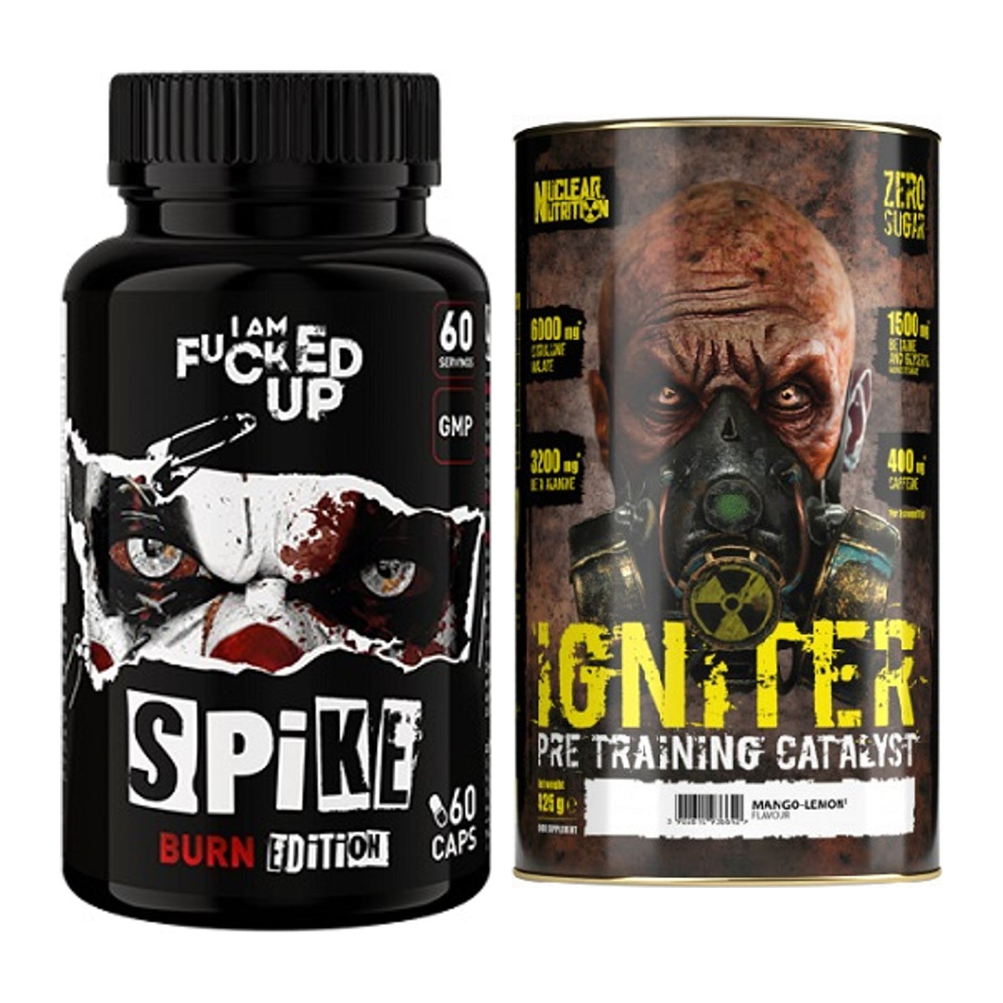 Diät-Duo: Swedish Supplements Fucked + Nuclear Nutrition IGNITER – alle enthaltenen Artikel