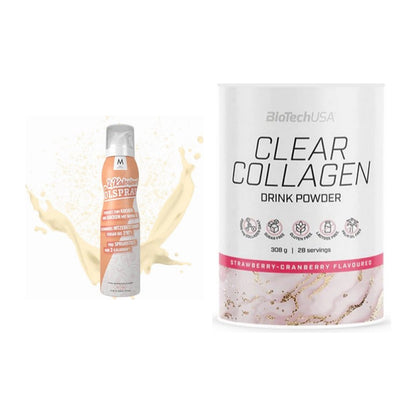 Diät-Duo: More Nutrition 2 Kalorien Ölspray + BioTech Clear Collagen – alle enthaltenen Artikel