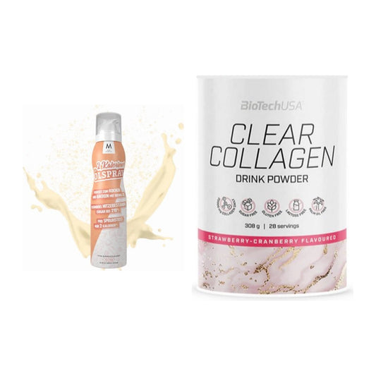 Diät-Duo: More Nutrition 2 Kalorien Ölspray + BioTech Clear Collagen – alle enthaltenen Artikel