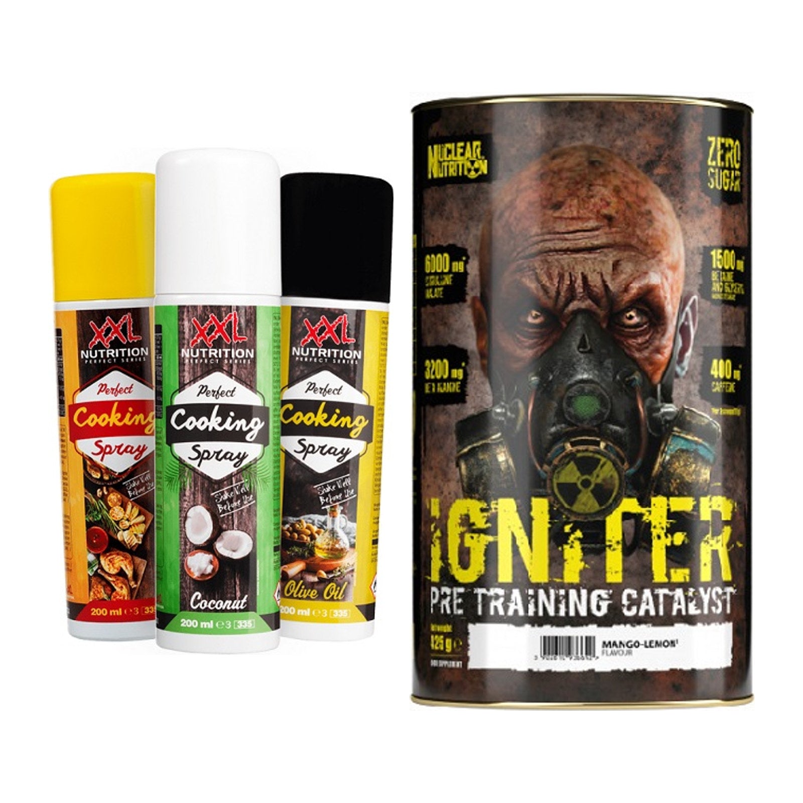 Diät-Duo: XXL Nutrition Perfect + Nuclear Nutrition IGNITER – alle enthaltenen Artikel