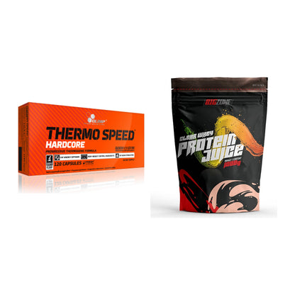 Diät-Duo: Olimp Thermo Speed Hardcore + Big Zone Clear Whey Protein – alle enthaltenen Artikel