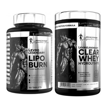 Diät-Duo: Kevin Levrone Lipo Burn + Kevin Levrone Clear Whey – alle enthaltenen Artikel