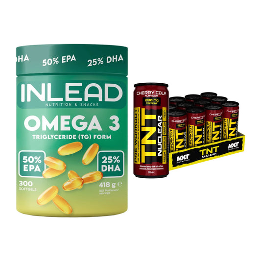 Diät-Duo: INLEAD Omega-3 + NXT Nutrition TNT NUCLEAR – alle enthaltenen Artikel