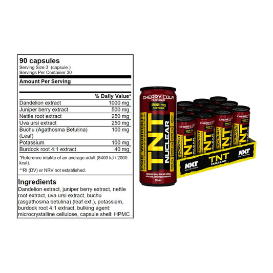 Diät-Duo: GN Shred Cuts + NXT Nutrition TNT NUCLEAR – alle enthaltenen Artikel