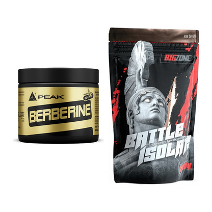 Diät-Duo: Peak Berberine + Big Zone Battle Isolate – alle enthaltenen Artikel