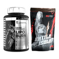 Diät-Duo: Kevin Levrone Lipo Burn + Big Zone Battle Isolate – alle enthaltenen Artikel