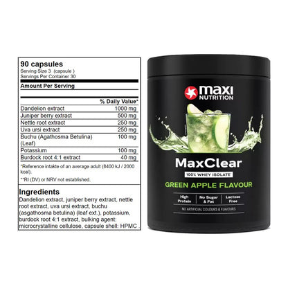 Diät-Duo: GN Shred Cuts + MaxiNutrition MaxClear 100% Clear – alle enthaltenen Artikel