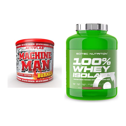 Diät-Duo: Activlab Machine Man Burner + Scitec Whey Isolate – alle enthaltenen Artikel