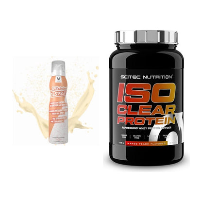 Diät-Duo: More Nutrition 2 Kalorien Ölspray + Scitec IsoClear Protein – alle enthaltenen Artikel