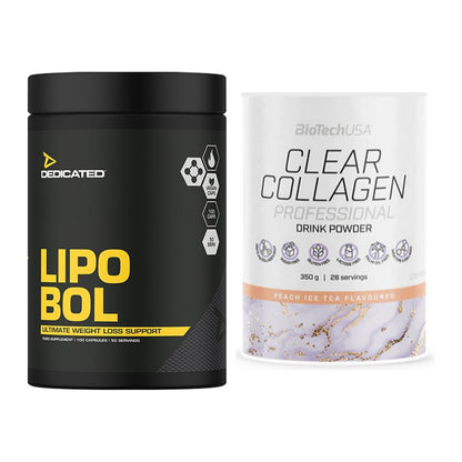 Diät-Duo: Dedicated Lipo-Bol + BioTech Clear Collagen – alle enthaltenen Artikel