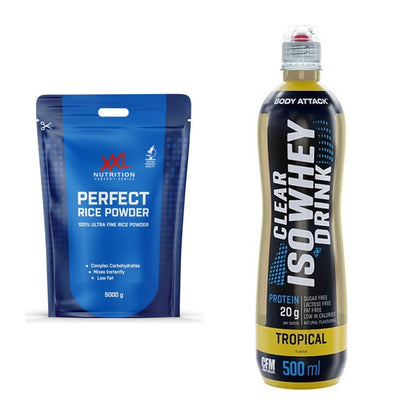 Diät-Duo: XXL Nutrition Perfect Rice + Body Attack Clear Iso Whey – alle enthaltenen Artikel