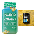 Diät-Duo: INLEAD Omega-3 + ESN ISOCLEAR Whey Isolate – alle enthaltenen Artikel