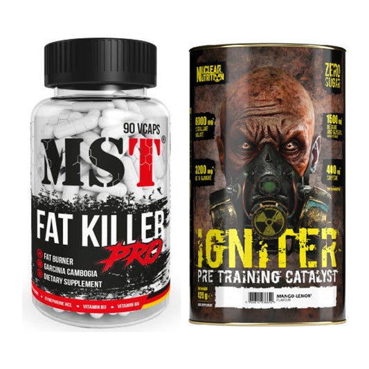 Diät-Duo: MST Fat Killer + Nuclear Nutrition IGNITER Booster – alle enthaltenen Artikel