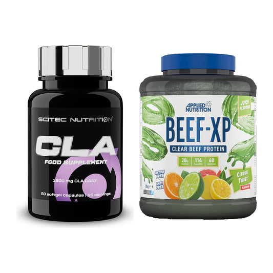 Diät-Duo: Scitec CLA + Applied Nutrition Clear Beef XP – alle enthaltenen Artikel
