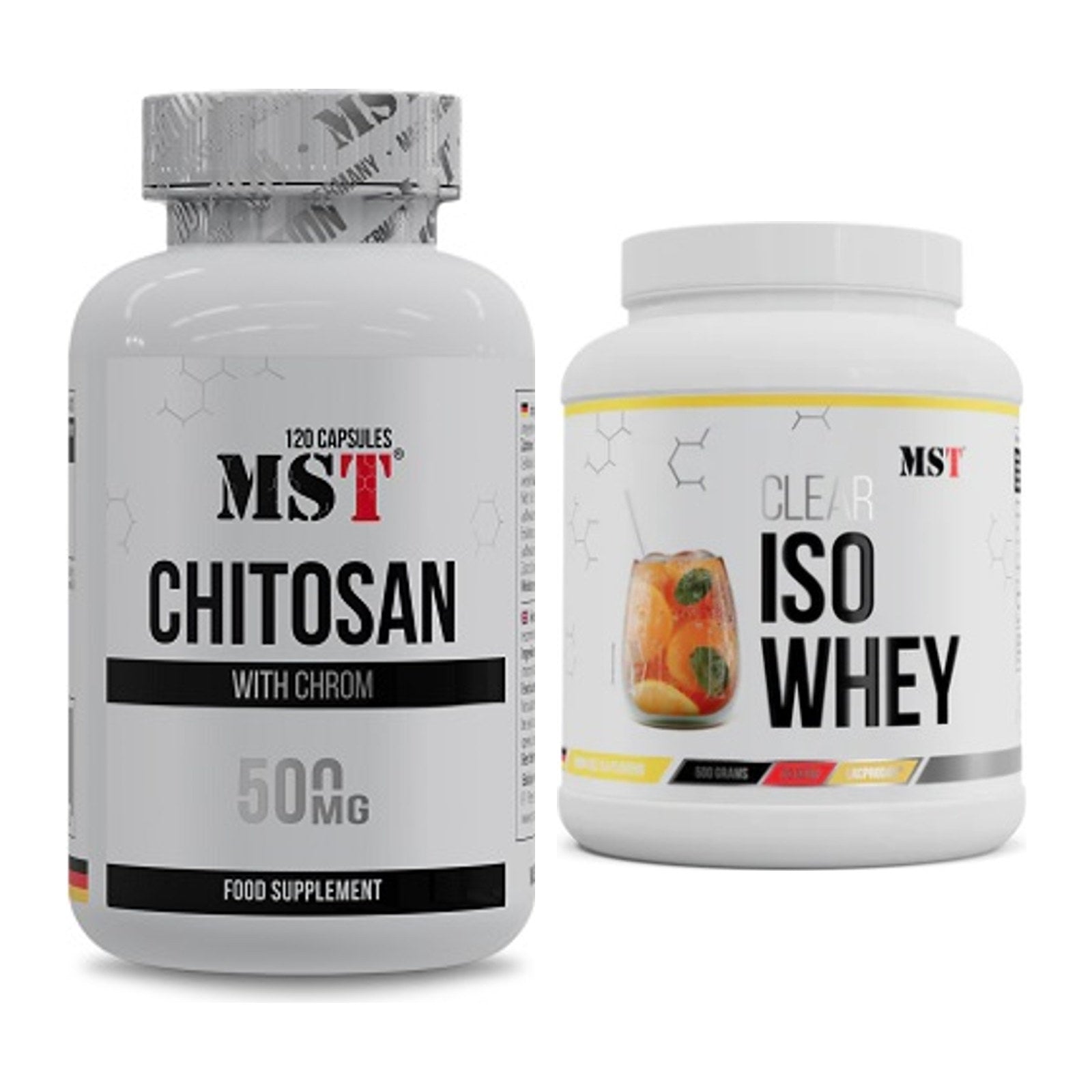 Diät-Duo: MST Chitosan + Chrom + MST Iso Clear – alle enthaltenen Artikel