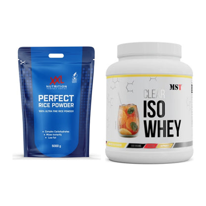 Diät-Duo: XXL Nutrition Perfect Rice Powder + MST Iso Clear – alle enthaltenen Artikel