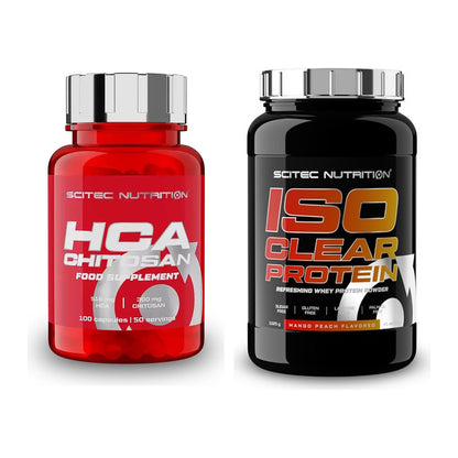 Diät-Duo: Scitec HCA-Chitosan + Scitec IsoClear Protein – alle enthaltenen Artikel