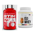 Diät-Duo: Scitec Stim Free Burner + MST Iso Clear – alle enthaltenen Artikel