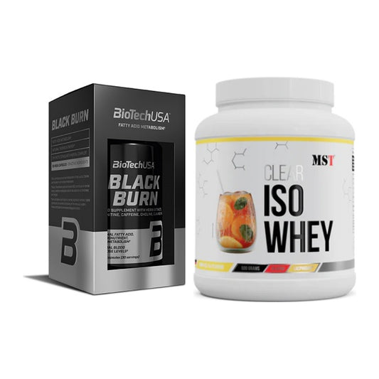Diät-Duo: BioTech Black Burn + MST Iso Clear – alle enthaltenen Artikel