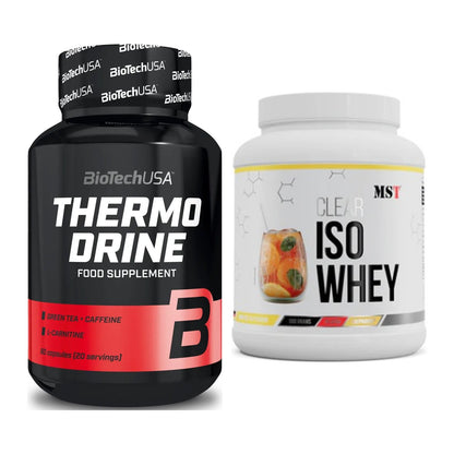 Diät-Duo: BioTech Thermo Drine + MST Iso Clear – alle enthaltenen Artikel