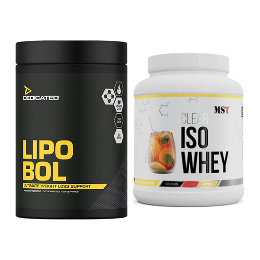 Diät-Duo: Dedicated Lipo-Bol + MST Iso Clear – alle enthaltenen Artikel