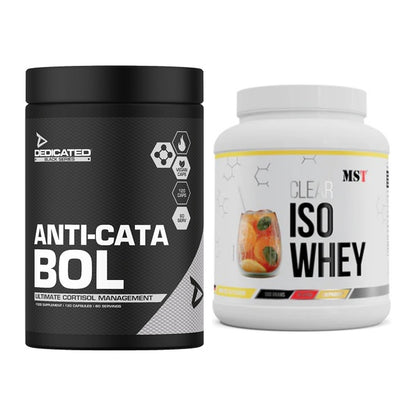 Diät-Duo: Dedicated Anti-Cata-Bol + MST Iso Clear – alle enthaltenen Artikel
