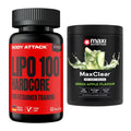 Diät-Duo: Body Attack LIPO + MaxiNutrition MaxClear 100% – alle enthaltenen Artikel