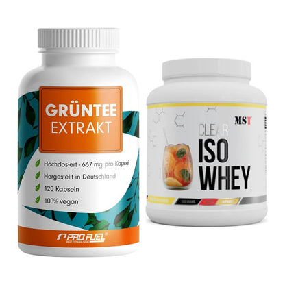 Diät-Duo: ProFuel Grüntee Extrakt + MST Iso Clear – alle enthaltenen Artikel