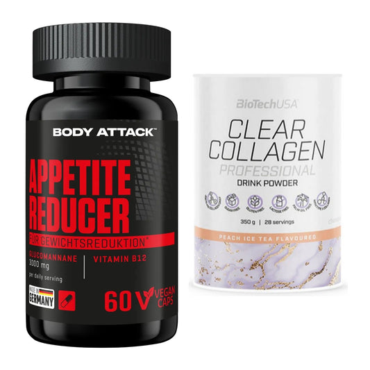 Diät-Duo: Body Attack Appetite Reducer + BioTech Clear Collagen – alle enthaltenen Artikel