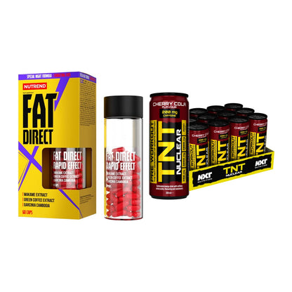 Diät-Duo: Nutrend Fat Direct + NXT Nutrition TNT NUCLEAR – alle enthaltenen Artikel