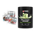 Diät-Duo: Sinob Flasty Geschmackspulve + MaxiNutrition MaxClear 100% – alle enthaltenen Artikel