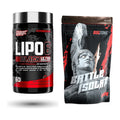 Diät-Duo: Nutrex Lipo 6 black Ultra + Big Zone Battle Isolate – alle enthaltenen Artikel