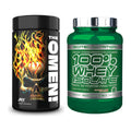 Diät-Duo: JNX Sports The Omen! 100 Kaps. + Scitec Whey Isolate – alle enthaltenen Artikel