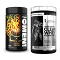 Diät-Duo: JNX Sports The Omen! 100 Kaps. + Kevin Levrone Clear Whey – alle enthaltenen Artikel