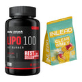 Diät-Duo: Body Attack Lipo 100 (120 + INLEAD Clear Whey Isolate – alle enthaltenen Artikel