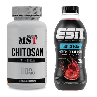 Diät-Duo: MST Chitosan + Chrom + ESN Isoclear RTD – alle enthaltenen Artikel