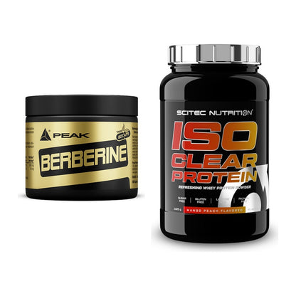Diät-Duo: Peak Berberine + Scitec IsoClear Protein – alle enthaltenen Artikel