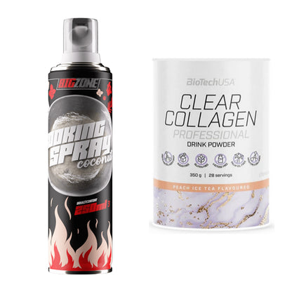 Diät-Duo: Big Zone Coconut Cooking Spray + BioTech Clear Collagen – alle enthaltenen Artikel
