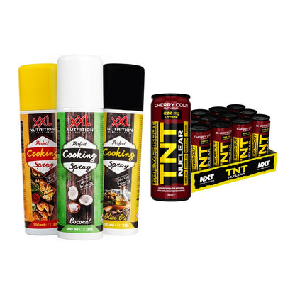 Diät-Duo: XXL Nutrition Perfect Cooking + NXT Nutrition TNT NUCLEAR – alle enthaltenen Artikel