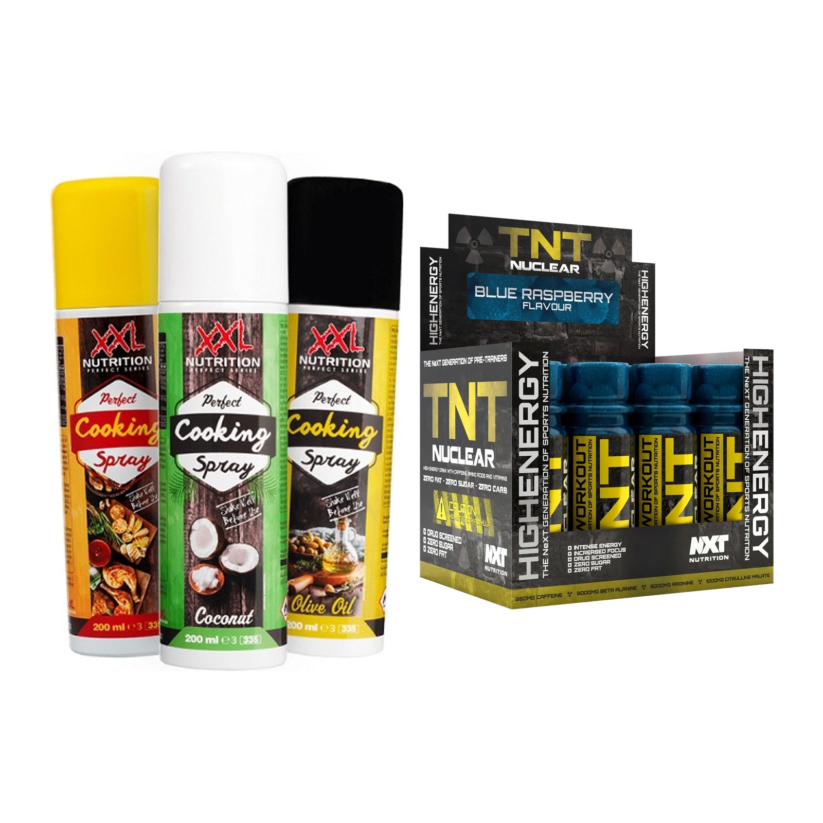 Diät-Duo: XXL Nutrition Perfect + NXT Nutrition TNT Nuclear – alle enthaltenen Artikel