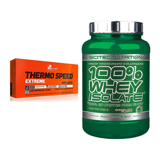 Diät-Duo: Olimp Thermo Speed Extreme Mega + Scitec Whey Isolate – alle enthaltenen Artikel