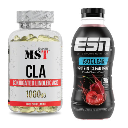 Diät-Duo: MST CLA 1000mg + ESN Isoclear RTD – alle enthaltenen Artikel