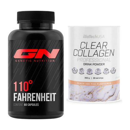 Diät-Duo: GN 110 Fahrenheit Burner + BioTech Clear Collagen – alle enthaltenen Artikel