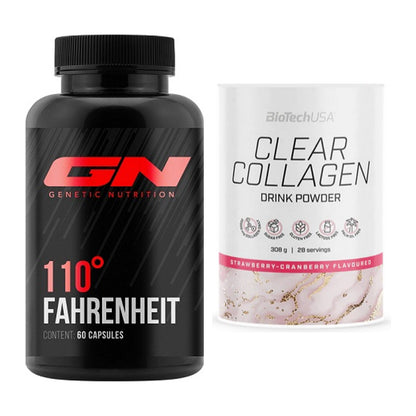 Diät-Duo: GN 110 Fahrenheit Burner + BioTech Clear Collagen – alle enthaltenen Artikel