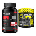 Diät-Duo: Body Attack Lipo 100 (120 + NXT Nutrition TNT Nuclear – alle enthaltenen Artikel