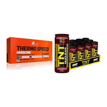 Diät-Duo: Olimp Thermo Speed Hardcore Mega + NXT Nutrition TNT NUCLEAR – alle enthaltenen Artikel