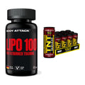 Diät-Duo: Body Attack Lipo 100 + NXT Nutrition TNT NUCLEAR – alle enthaltenen Artikel